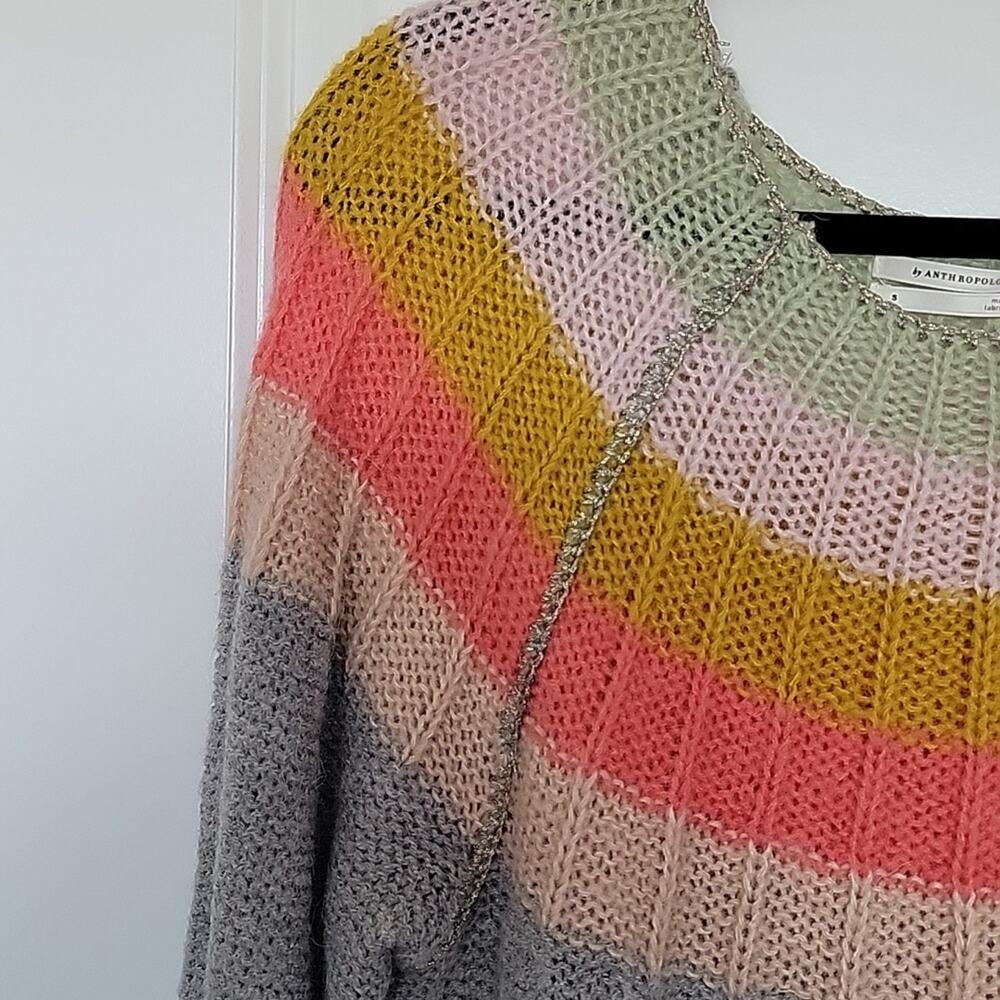 NWT Anthropologie Colleen Alpaca Wool Blend Sweater, S - Picture 5 of 8